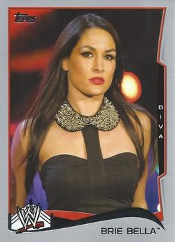 2014 Topps WWE - Silver #7 Brie Bella Front
