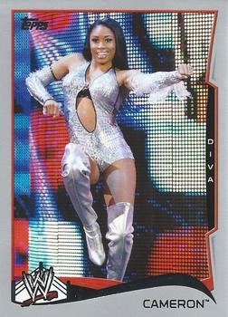 2014 Topps WWE - Silver #10 Cameron Front