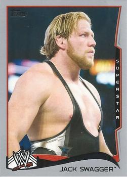 2014 Topps WWE - Silver #23 Jack Swagger Front