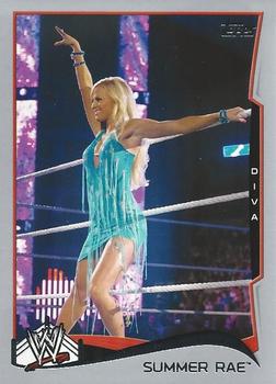 2014 Topps WWE - Silver #48 Summer Rae Front