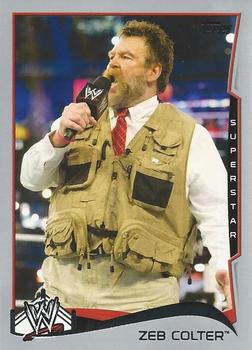 2014 Topps WWE - Silver #53 Zeb Colter Front