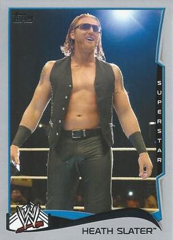 2014 Topps WWE - Silver #69 Heath Slater Front
