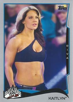 2014 Topps WWE - Silver #78 Kaitlyn Front