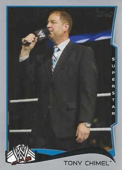2014 Topps WWE - Silver #90 Tony Chimel Front