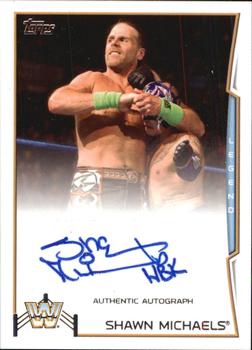 2014 Topps WWE - Autographs #NNO Shawn Michaels Front