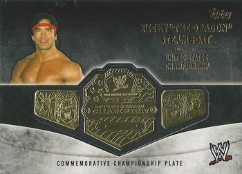 2014 Topps WWE - Commemorative Championship Plates #NNO Ricky Steamboat Front