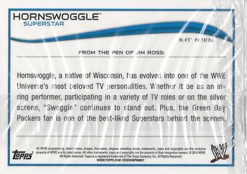 2014 Topps WWE - Swatch Relics #NNO Hornswoggle Back