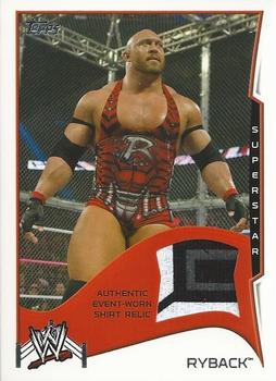 2014 Topps WWE - Swatch Relics #NNO Ryback Front