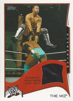 2014 Topps WWE - Swatch Relics #NNO The Miz Front