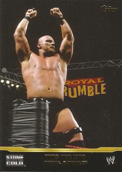 2014 Topps WWE - Stone Cold Steve Austin Tribute #3 Wins the 1998 Royal Rumble Front