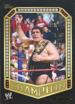2014 Topps WWE - Champions #4 Andre The Giant Front