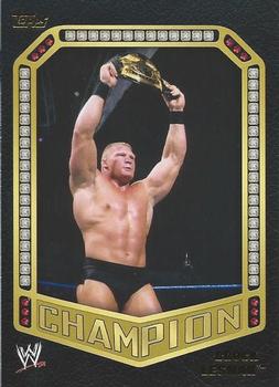 2014 Topps WWE - Champions #17 Brock Lesnar Front