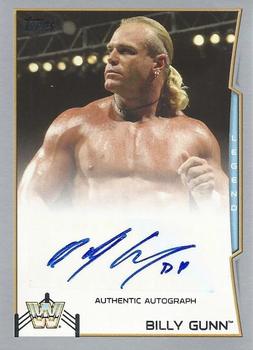 2014 Topps WWE - Autographs Silver #NNO Billy Gunn Front