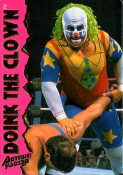1995 Action Packed WWF #6 Doink The Clown Front