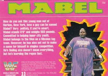 1995 Action Packed WWF #22 Mabel Back