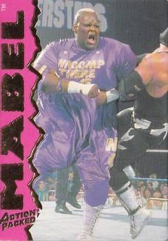 1995 Action Packed WWF #22 Mabel Front