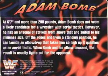 1995 Action Packed WWF #39 Adam Bomb Back