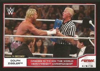 2014 Topps WWE Road to Wrestlemania #2 Dolph Ziggler Front