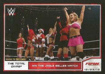 2014 Topps WWE Road to Wrestlemania #66 The Total Divas Front