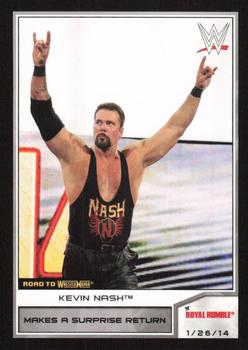 2014 Topps WWE Road to Wrestlemania #73 Kevin Nash Front
