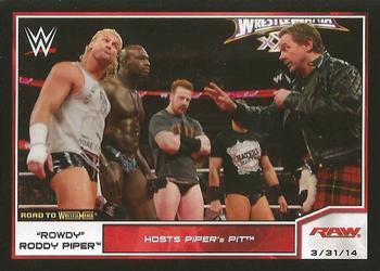 2014 Topps WWE Road to Wrestlemania #94 Rowdy Roddy Piper Front
