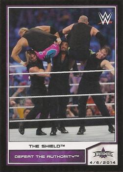 2014 Topps WWE Road to Wrestlemania #103 The Shield Front