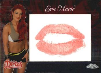 2014 Topps Chrome WWE - Kiss #EM Eva Marie Front