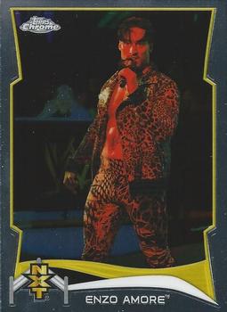 2014 Topps Chrome WWE - NXT Prospects #10 Enzo Amore Front