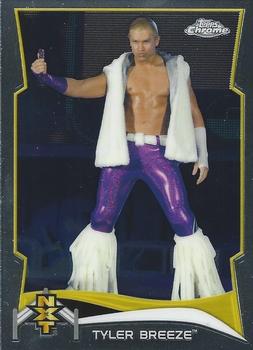 2014 Topps Chrome WWE - NXT Prospects #19 Tyler Breeze Front
