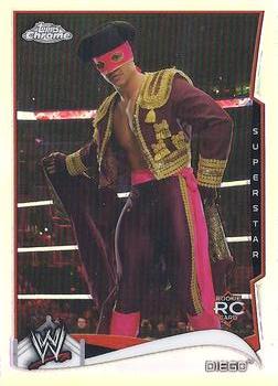 2014 Topps Chrome WWE - Refractors #17 Diego Front