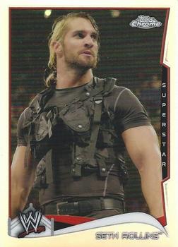 2014 Topps Chrome WWE - Refractors #46 Seth Rollins Front