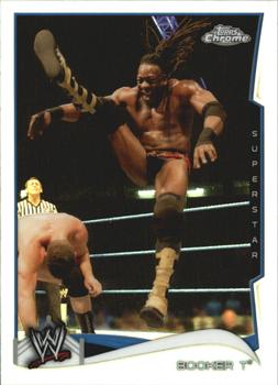 2014 Topps Chrome WWE - Refractors #59 Booker T Front