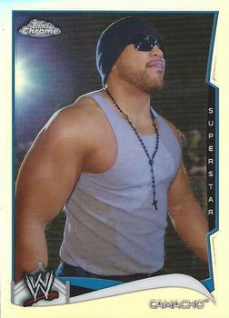 2014 Topps Chrome WWE - Refractors #60 Camacho Front