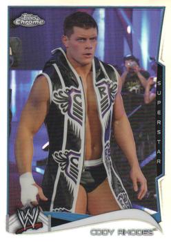2014 Topps Chrome WWE - Refractors #62 Cody Rhodes Front
