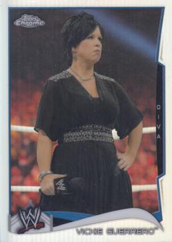 2014 Topps Chrome WWE - Refractors #93 Vickie Guerrero Front
