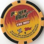 2011 Topps WWE Power Chipz #8 The Miz Back