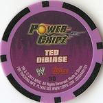 2011 Topps WWE Power Chipz #30 Ted DiBiase Jr. Back