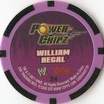 2011 Topps WWE Power Chipz #34 William Regal Back