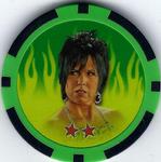 2011 Topps WWE Power Chipz #73 Vickie Guerrero Front