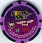2011 Topps WWE Power Chipz - Legends #L2 Roddy Piper Back