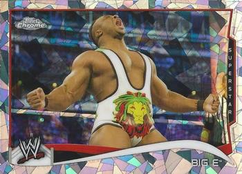 2014 Topps Chrome WWE - Atomic Refractors #3 Big E Front