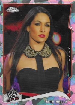 2014 Topps Chrome WWE - Atomic Refractors #7 Brie Bella Front