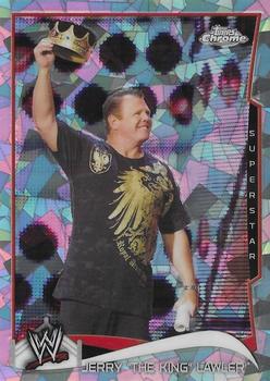 2014 Topps Chrome WWE - Atomic Refractors #24 Jerry Lawler Front
