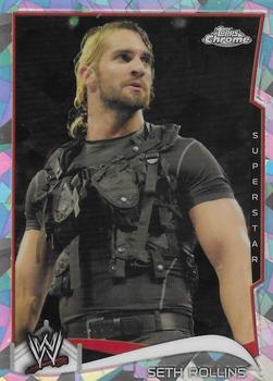2014 Topps Chrome WWE - Atomic Refractors #46 Seth Rollins Front