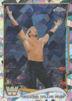 2014 Topps Chrome WWE - Atomic Refractors #99 Diamond Dallas Page Front