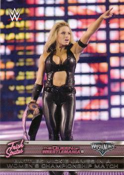 2014 Topps WWE Road to Wrestlemania - The Queen of Wrestlemania #6 Trish Stratus Front