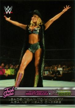 2014 Topps WWE Road to Wrestlemania - The Queen of Wrestlemania #1 Trish Stratus Front