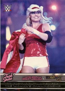 2014 Topps WWE Road to Wrestlemania - The Queen of Wrestlemania #2 Trish Stratus Front