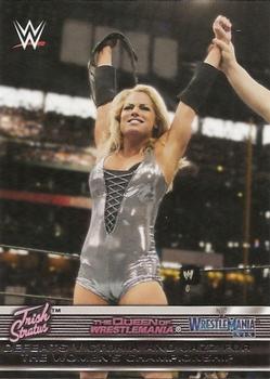 2014 Topps WWE Road to Wrestlemania - The Queen of Wrestlemania #3 Trish Stratus Front