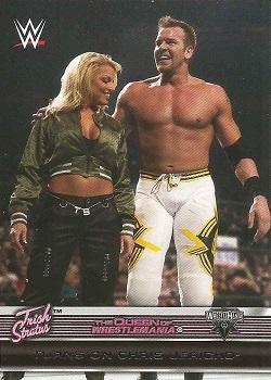 2014 Topps WWE Road to Wrestlemania - The Queen of Wrestlemania #4 Trish Stratus Front